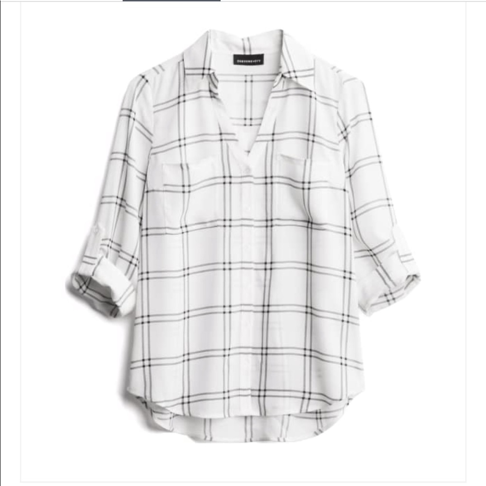 NWT Fortune + Ivy Christelle Button Down Blouse XL